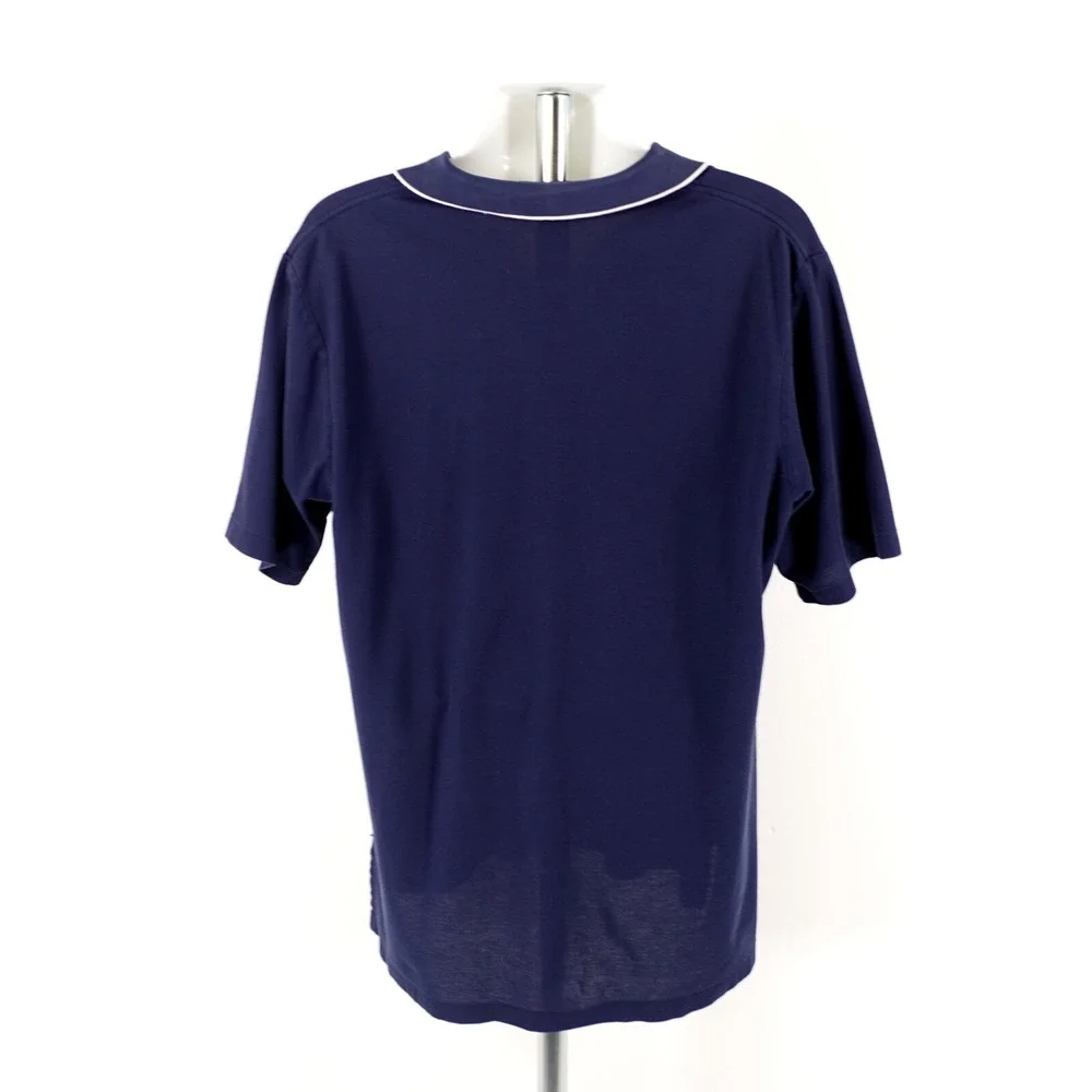 Polo Golf Ralph Lauren Blue Solid XL Cotton Polo Collared‎ Shirt Short Sleeve